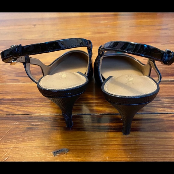 Patsi patent leather sling back heels - Picture 2 of 6